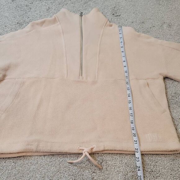 UGG Women's Elana Mixed Half Zip Pullover Size M - Picture 6 of 7